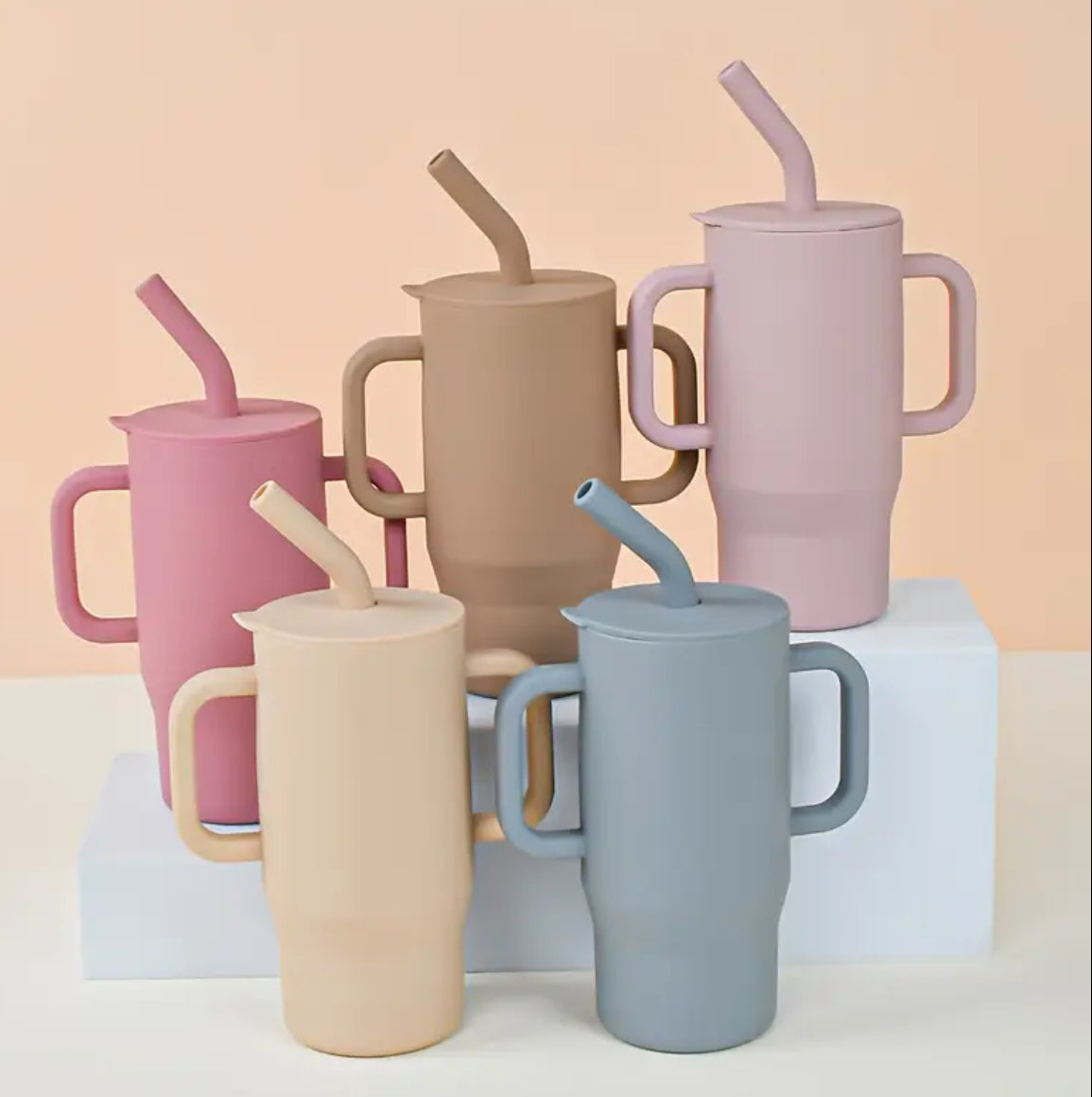 BABY Stanley inspired silicone sippy cup