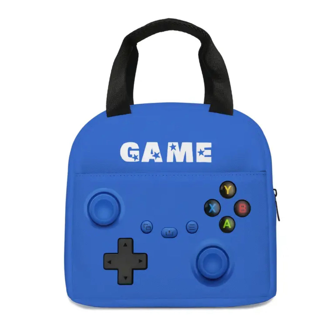Gamer themed lunch bag